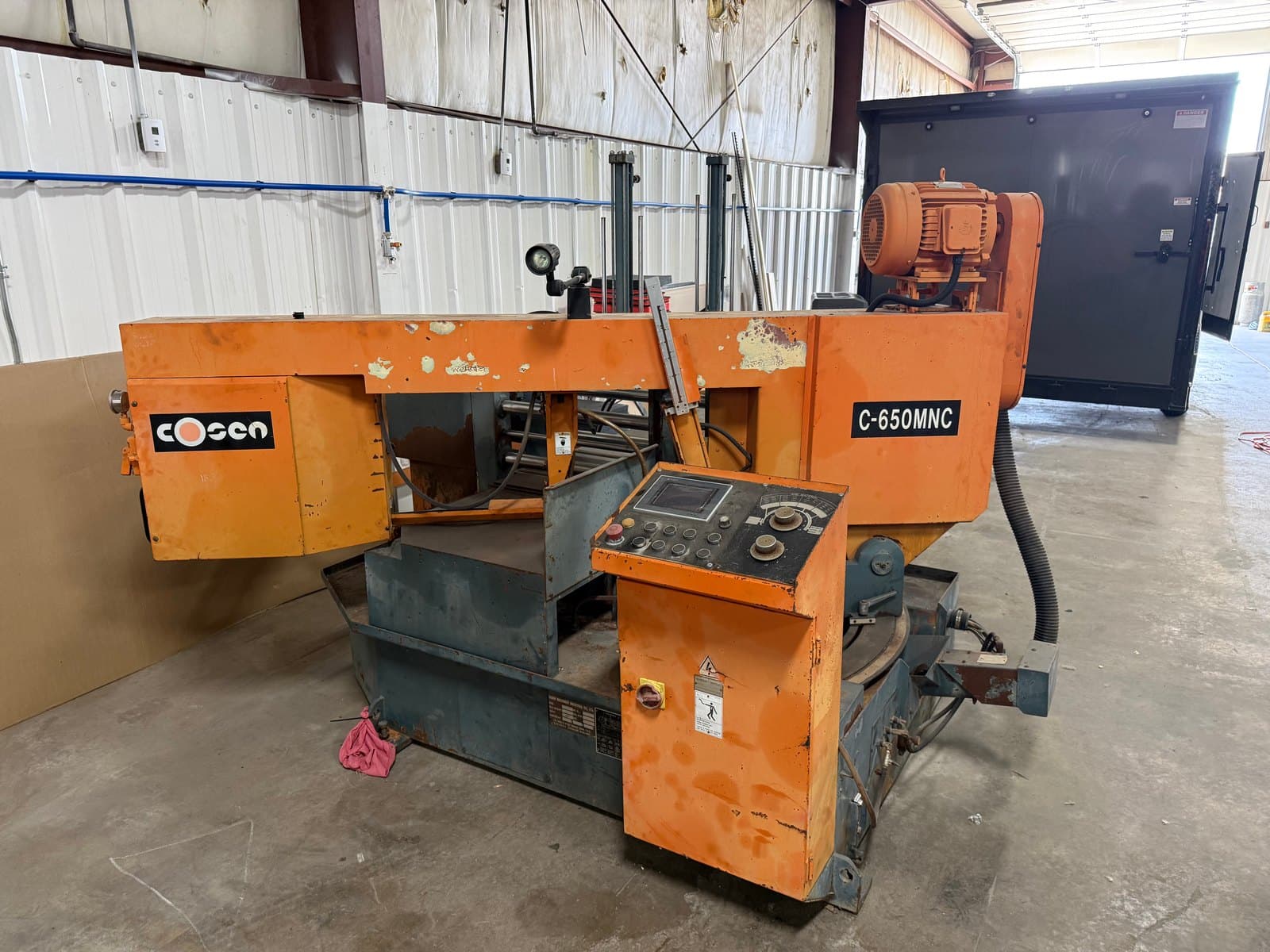 Cosen C-650MNC — Automatic Mitering Band Saw