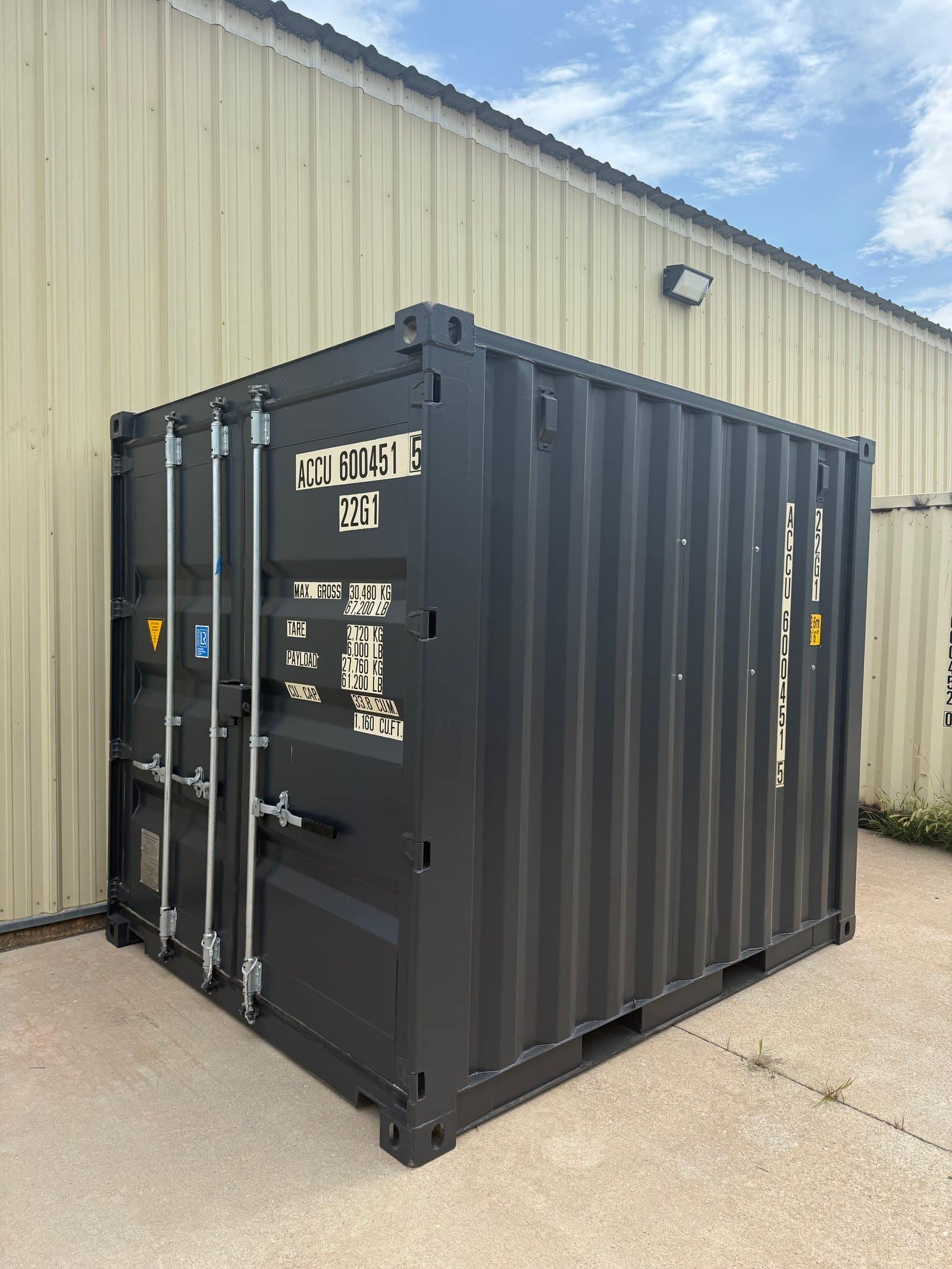 Containerized Control Unit